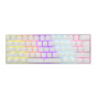 CLAVIER GAMING MÉCANIQUE WHITE SHARK SHINOBI GK-2022 / RGB / BLANC / RED SWITCHS