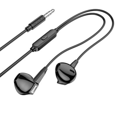 ÉCOUTEURS BOROFONE AVEC MICROPHONE BM68 KELLY / NOIR