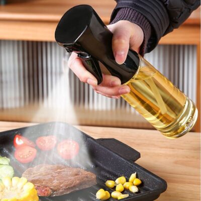 Bouteille de pulvérisation d’huile d’olive de cuisine, distributeur de cuisson, barbecue de camping, vinaigre de cuisson, pulvérisateur de soja et de ce, beaucoup, 200ml, 300ml, 500ml