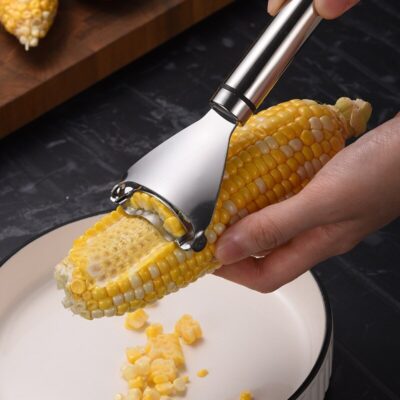Éplucheur de maïs en acier inoxydable, outil de cuisine, éplucheur épis, coupe-noyau, Gadget de cuisine